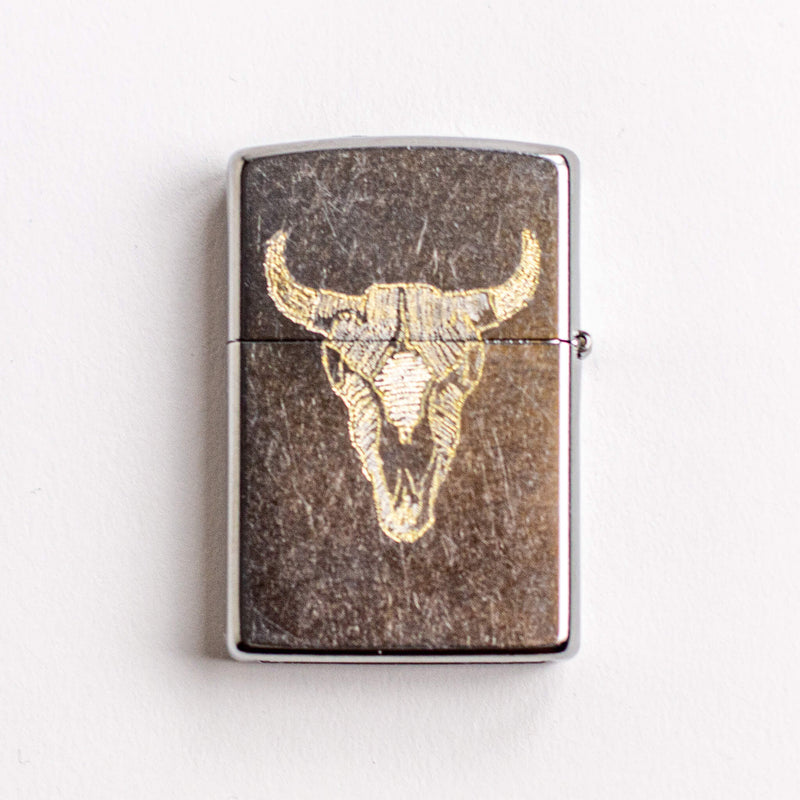 BISON - Engraved Zippo