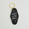SPACE IS THE PLACE - RETRO MOTEL KEYCHAIN
